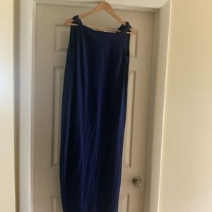 Universal Standard Twist Shoulder Maxi Dress!